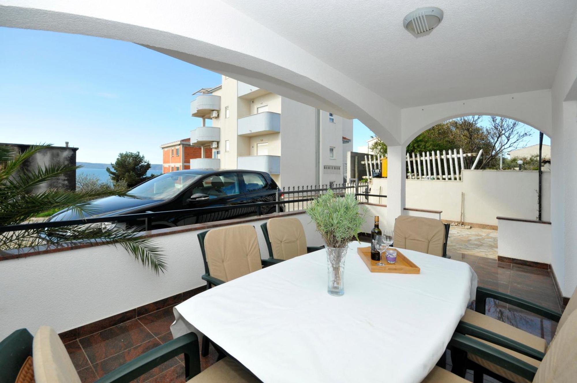 Apartmani Svalina - Seaview And 130M From Beach Трогир Екстериор снимка